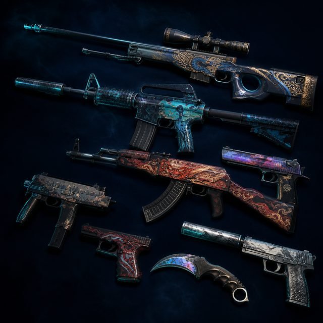 CS2 weapon skins available with CSGO-Skins promo